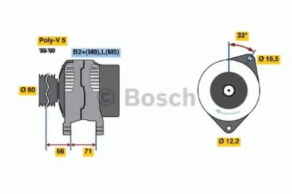 BOSCH 0124325009 12V 80A alternator for FIAT BRAVA, LANCIA LYBRA, FIAT BRAVO I - ALT-BOS-0008_main.webp