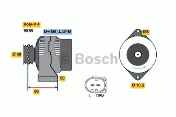 BOSCH 0124325007 12V 85A alternator for HONDA CIVIC II Shuttle, HONDA CIVIC I Saloon, HONDA ACCORD VI - ALT-BOS-0006_main.webp