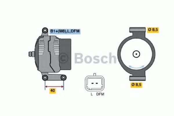 BOSCH 0124325031 12V 87A alternator for RENAULT MEGANE I, RENAULT MEGANE I Coach, RENAULT MEGANE I Classic - ALT-BOS-0026_main.webp